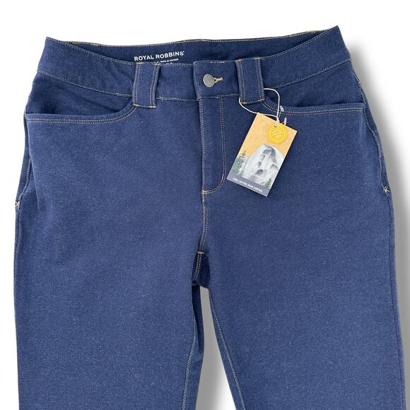 Royal Robbins Basalt Adventure Pants Womens Size 8 Stretch Comfort - Picture 2 of 8